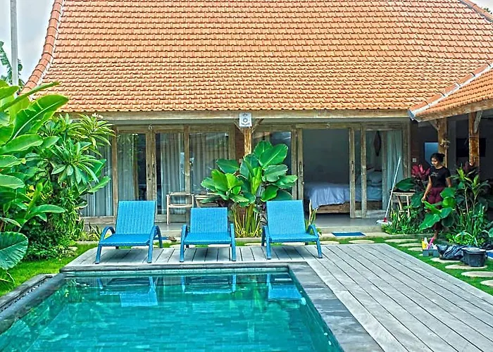 Peaceful Fancy Twin Bed With Pool In Canggu ホテル