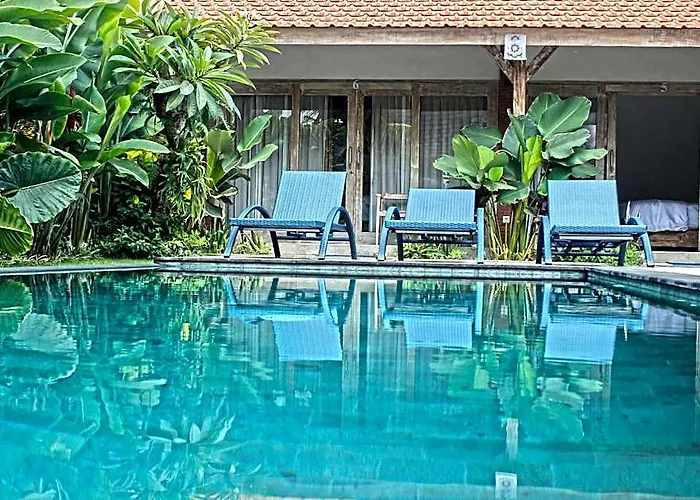 Peaceful Fancy Twin Bed With Pool In Canggu ホテル